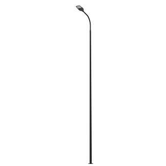 FREGAT LED G2 140W DW1 740 RAL9005 K-POLE 9M (в комплекте ЗДФ)