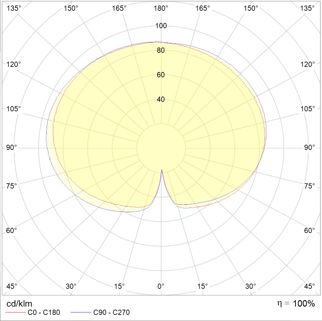SFERA LED 40W DK 827 RAL9005 — изображение 2