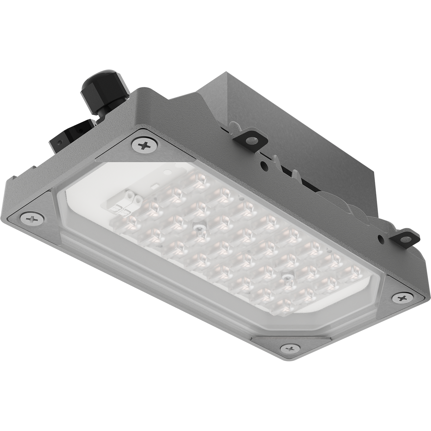 PUZZLE 30W DW1 740 RAL9006 with driver