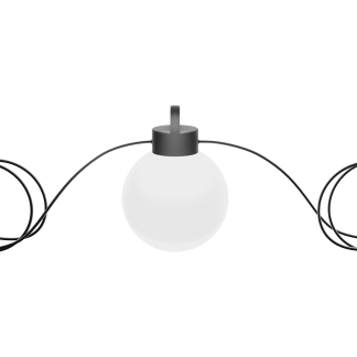 LIGHTBALL 8W 840 WH D80