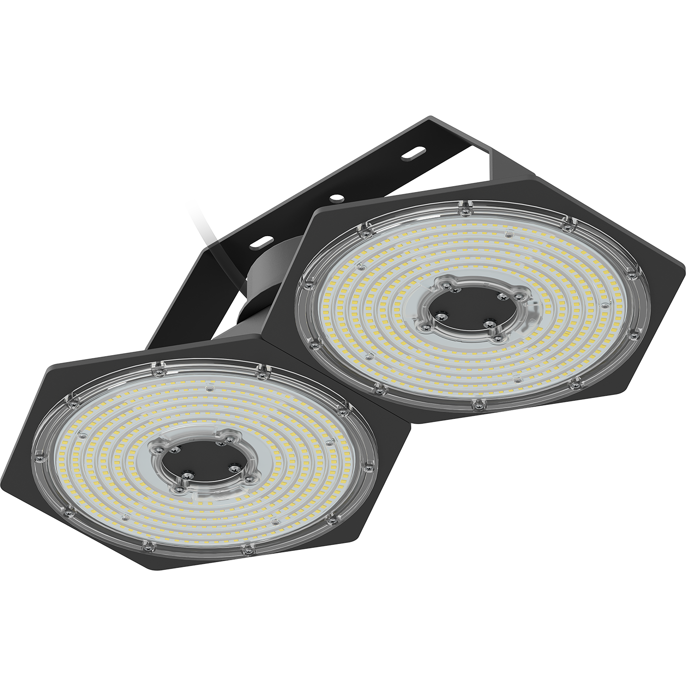 HOOK/RB 2x100W D60 740 BK