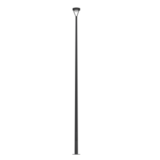 VALLEY TOP 40W RW 830 RAL9005 POLE 4M SET (в комплекте ЗДФ)