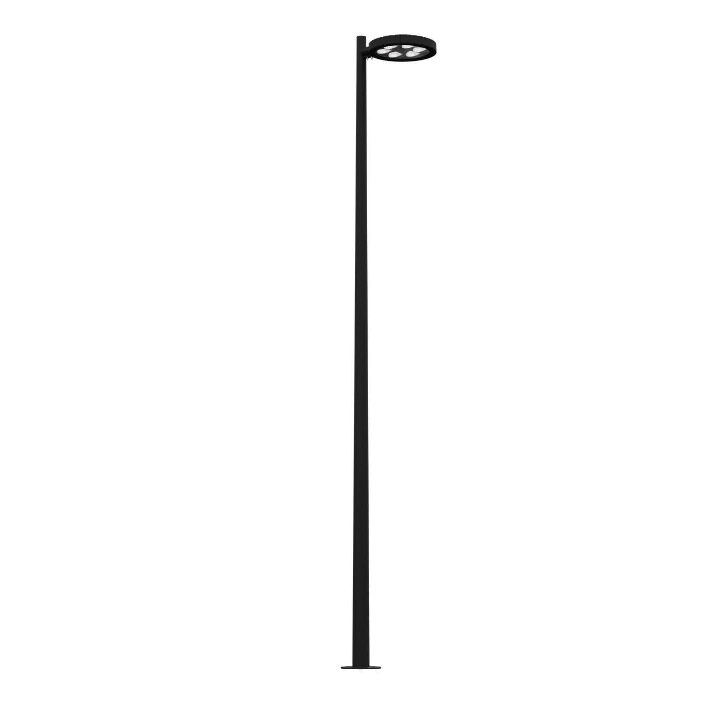 KROON 40W DW 840 RAL9005 I-POLE 6M SET (без ЗДФ)