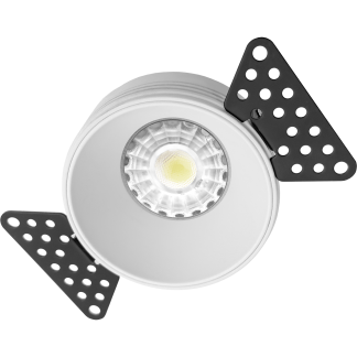 SPLIGHT FRAME ROUND TRIMLESS WH/WH
