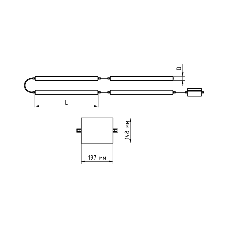 ДСП65-4х9-002 Tube 840 — изображение 2