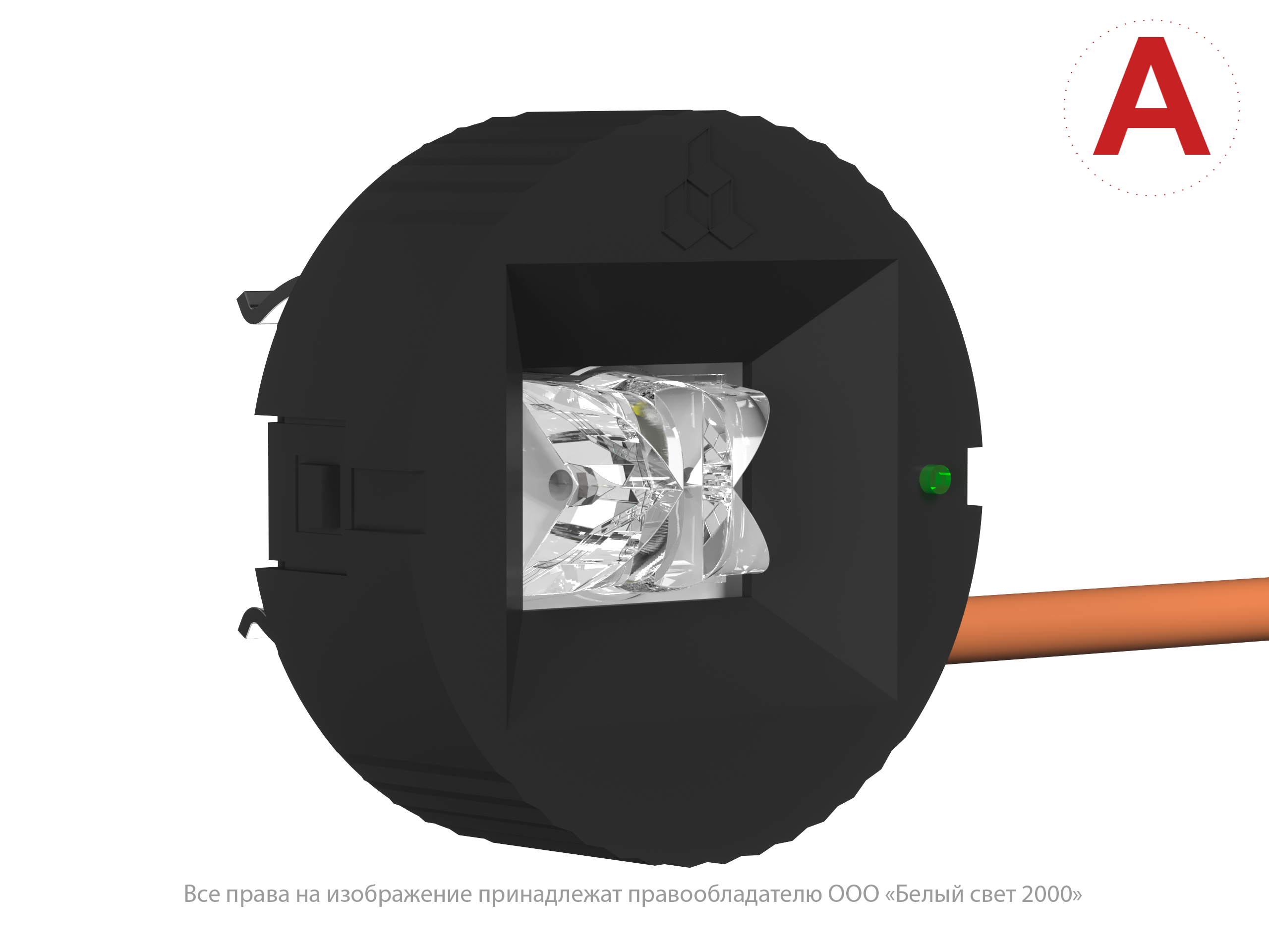 Аварийный светильник BS-OKO-81-L2-INEXI3-AUTOTEST-MSS3 Black