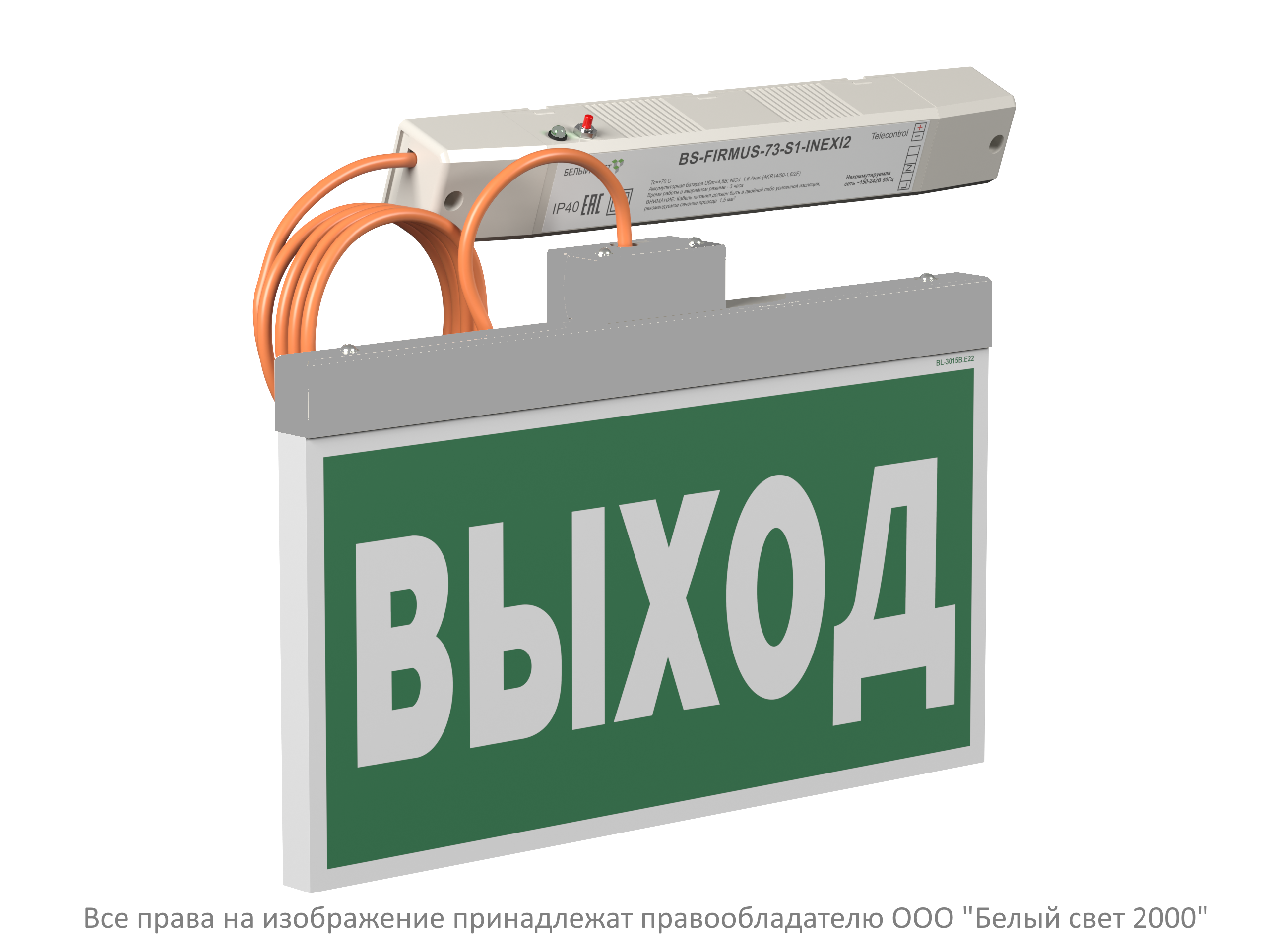 Световой указатель BS-FIRMUS-73-S1-INEXI3