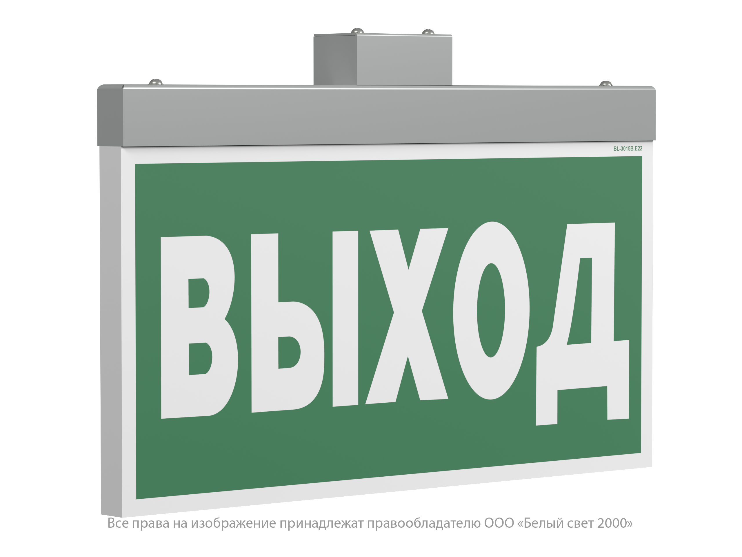 Оповещатель пожарный световой BS-FIRMUS-10-F1-24 Gray