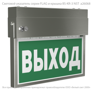 Световой указатель BS-FLAG-81-S1-INEXI3-FELS NST