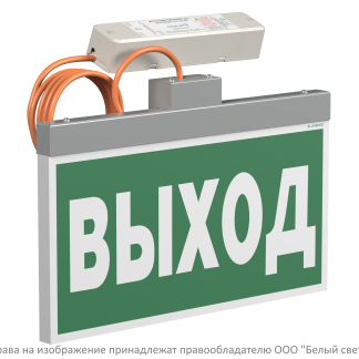 Оповещатель пожарный световой BS-FIRMUS-10-F1-12 Gray