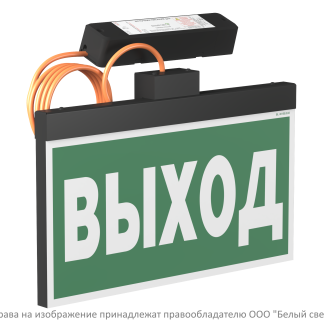 Оповещатель пожарный световой BS-FIRMUS-10-F1-12 Black