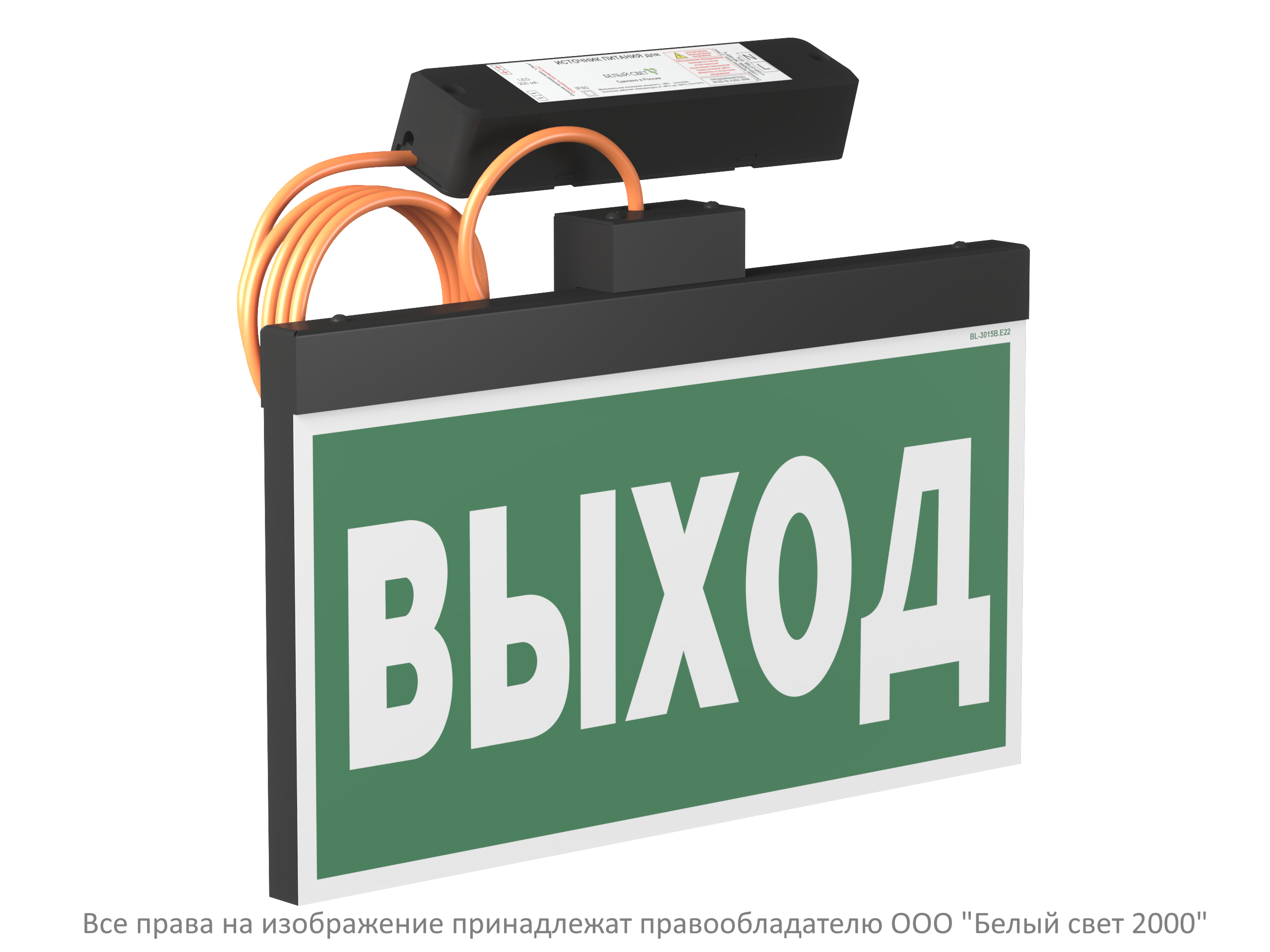 Оповещатель пожарный световой BS-FIRMUS-10-F1-12 Black