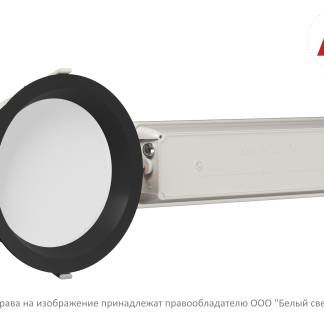 Аварийный светильник BS-DL-51-L2-STABILAR2-SELFTEST V02 Black 4000K
