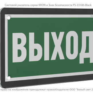 Световой указатель BS-KRON-71-S1-INEXI2 Black