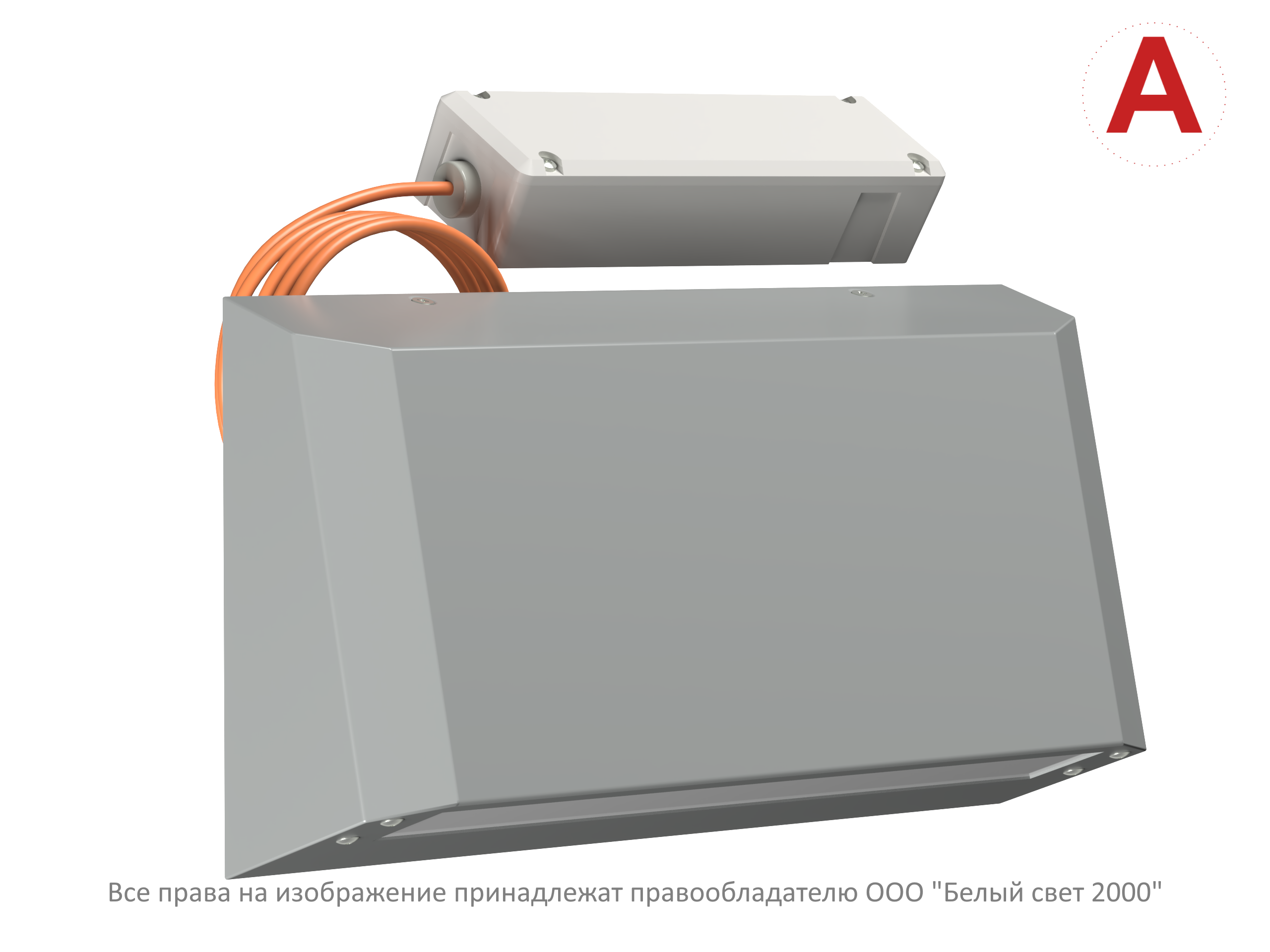 Аварийный светильник BS-CUSTOS-10-L2-24 V01 4000K Gray (-60)